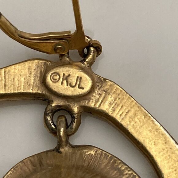 Kenneth  jay lane vintage earrings - Picture 8 of 15